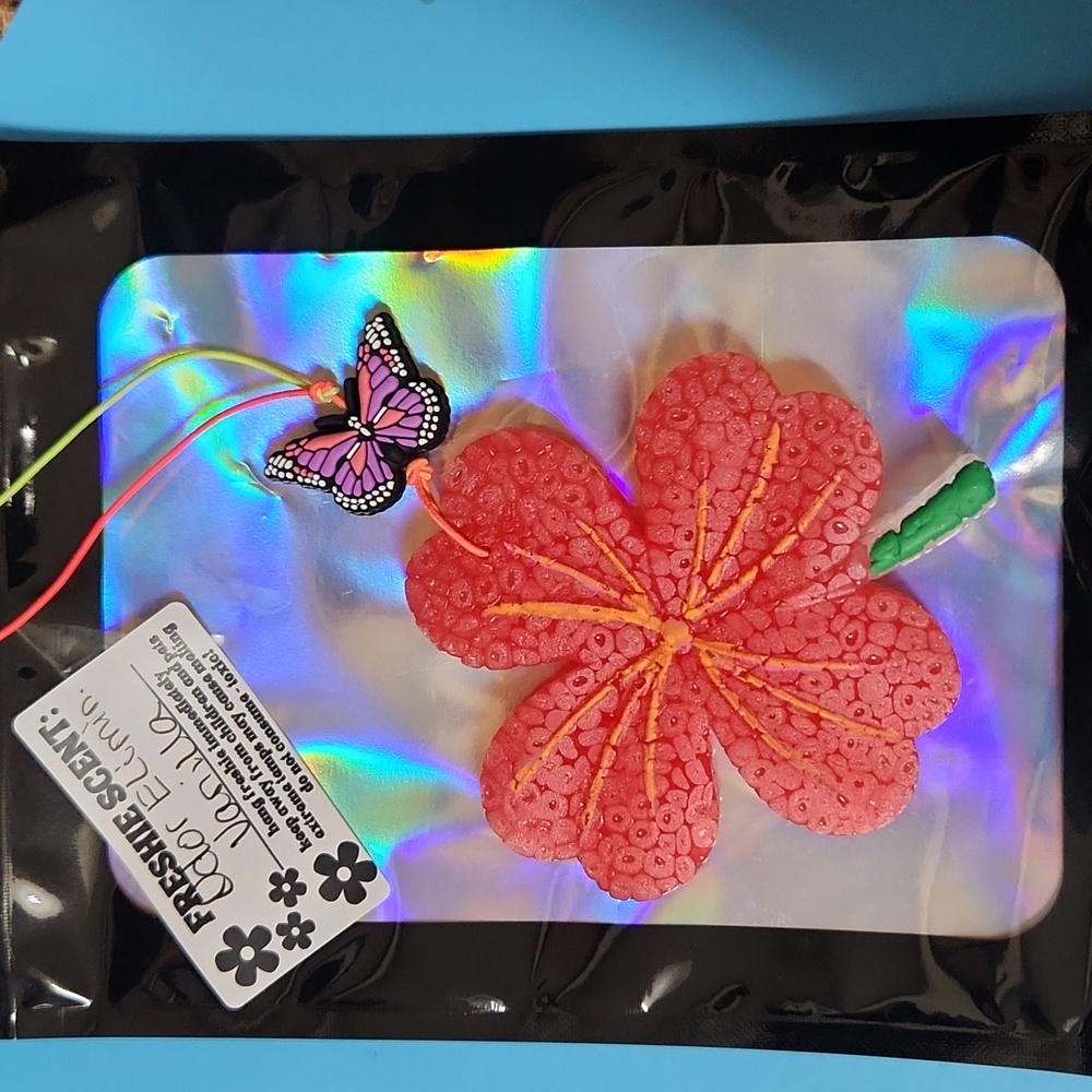 Hibiscus flower car Smellie